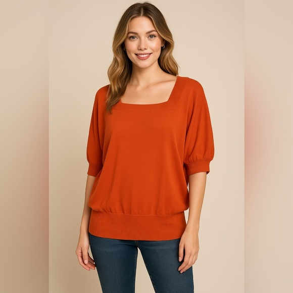 DKNY Orange Women's Blouse 🍊 - Picture 12 of 12